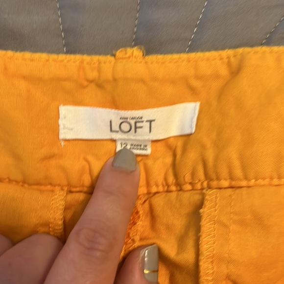 Loft orange eyelet shorts - Picture 5 of 6